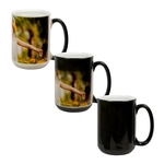 15 oz Black Color Change Ceramic Mug