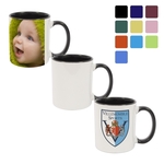11 oz Combo Colored Ceramic Mug