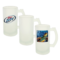 16 oz. Frosted Glass Stein