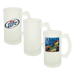 16 oz. Frosted Glass Stein