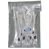 Crystal Clear Golf Tee Poly Bag Collection