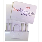 Golf Tee Matchbook Packets