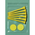 Pro Elite Gold Standard Poly Bag Pack w/ 6 Tees & 2 Markers