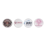 Metal Dome Golf Ball Marker (1")... from ASI 63500 Jomar Industries Inc / The...