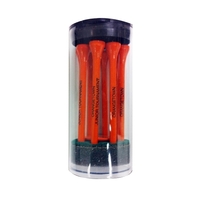 Super Length Eight 3-1/4" Tees & 1 Marker in Tube