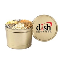 6 Way popcorn sampler in a two gallon tin with classic... from ASI 71685...