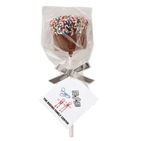 Chocolate Covered Marshmallow Pop
