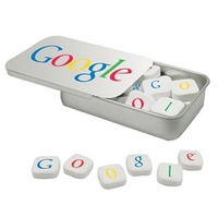 Printed Peppermints Sugar Free in a Slide Tin