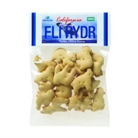 Customizable header bag filled with 2 oz. of animal crackers... from ASI...