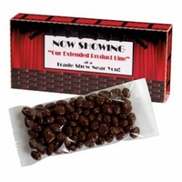 Movie theatre box filled with chocolate covered raisins... from ASI 71685...