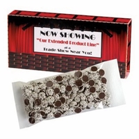 Movie theatre box filled with chocolate Sno-Caps®... from ASI 71685 Midnite...