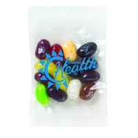 Clear cellophane bag filled with Jelly Belly® jelly beans... from ASI 71685...