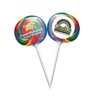 Shrink-wrapped swirl lollipop with tutti-frutti flavor... from ASI 71685...