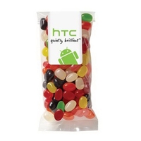 Snack pack filled with 4.7 oz. of assorted jelly beans; includes... from ASI...