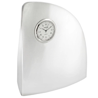 Silver desk clock.... from ASI 73010 Natico Originals Inc / Natico Originals