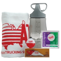 Go Fishing, Rattlin' Rapala - Fishing kit with bobber, towel, sunscreen,......