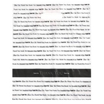 Stock Plastic Fold Over Die Cut Thank You Handle Bag