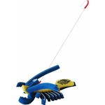 Foam Shrimp on a leash