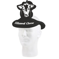 Foam cow shaped pop-up visor. One size fits most.... from ASI 54886 Foamworx...