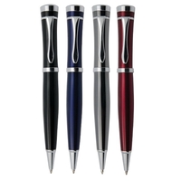 Twist action pen with a glossy finish and silver trim.... from ASI 42920...