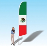15FT Mexico Advertising Banner Flag
