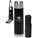17 oz. Black Vacuum Flask