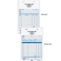 General Sales Register Form