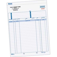 Multi-part invoice with carbon, 8 1/2" x 11".... from ASI 52493 Ennis Inc