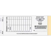 Booked carbonless deposit ticket, 50 sets per book.... from ASI 52493 ZZ...