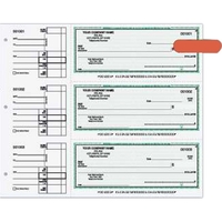 Three ring binder general expense checks, 1 part.... from ASI 52493 Ennis Inc