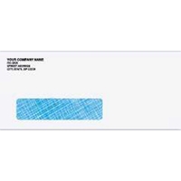 Number 10 security envelope with 1 1/8" x 4 1/2" security... from ASI 52493...