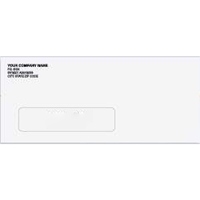 Number 10 envelope with 1 1/8" x 4 1/2" single window.... from ASI 52493...