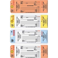 Pre-strung salmon repair tag with carbon and detachable claim stub.... from...