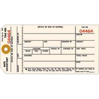Manila Inventory Tag