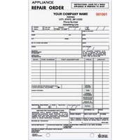 Appliance repair form with carbon and sturdy manila backer.... from ASI 52493...