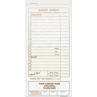 Restaurant Guest Check