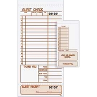 Restaurant Guest Check