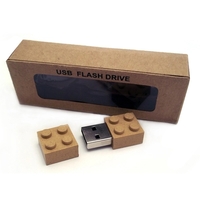 Eco Friendly Plastic Building Block USB Drive