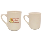 8.5oz Vitrified Tall Restaurant Mug, spot color