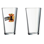 16oz Pint Mixing Glass, spot color process