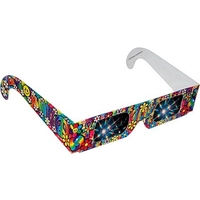 Fireworks Glasses - Groovy 60's - Stock Imprint.... from ASI 80485 Rainbow...