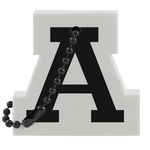 Letter A Key Tag