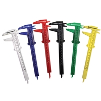Precision plastic caliper with metric and inch scales.... from ASI 31570...