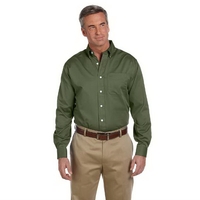 Men's Pima Advantage (TM) twill shirt with back center pleat.... from ASI...