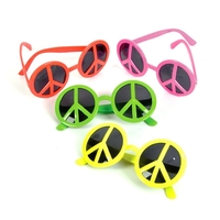 Hippie peace sign shaped sunglasses.... from ASI 52710 Lincoln Line / Lincoln...