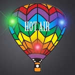 Rainbow Hot Air Balloon Body Light Blinkie