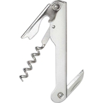 Waiter's Nickel Plated Corkscrew with Straight Blade