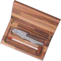Basic set that includes a waiter's corkscrew and a thermometer in... from ASI...