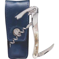 Waiter's corkscrew that features a handle in reindeer wood. Blank product.......