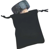 Velveteen Pull-String Stopper Sack